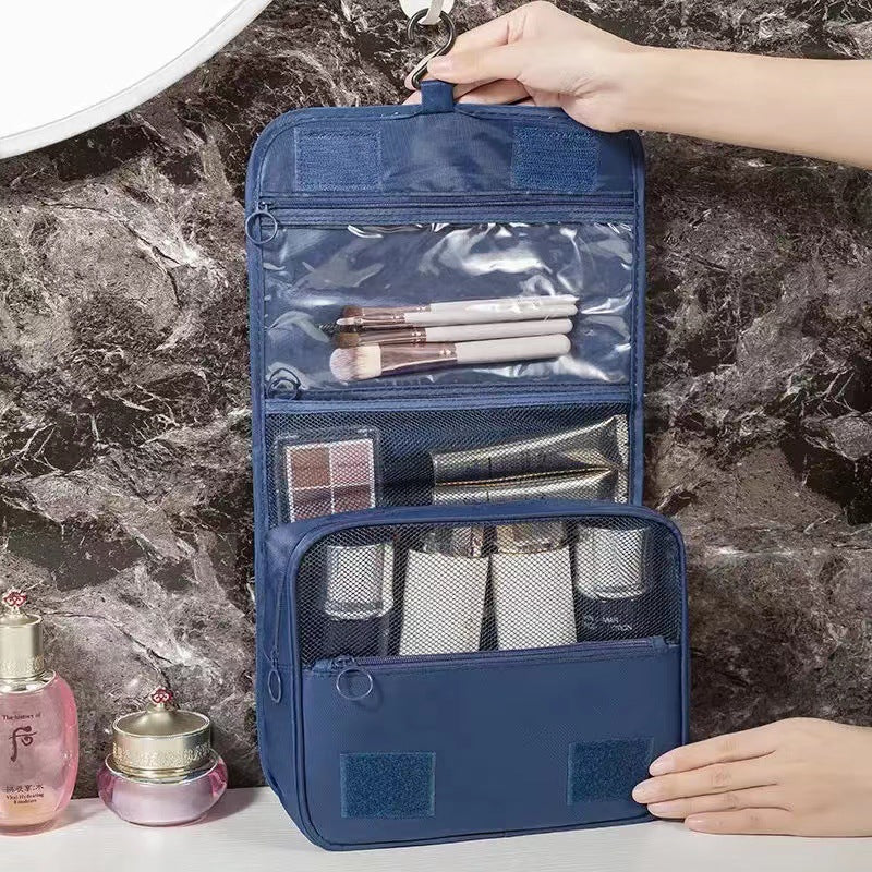 Travel Cosmetic Bag Women's Portable Large Capacity Storage Bag New Folding Cosmetic Wash Bag Skin Care Storage Bag