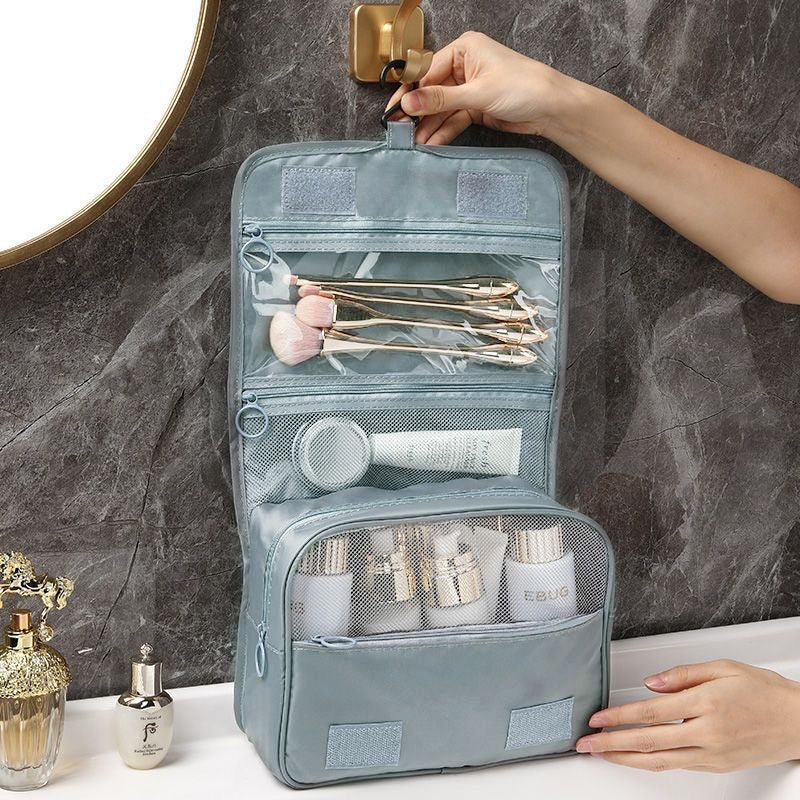 Travel Cosmetic Bag Women's Portable Large Capacity Storage Bag New Folding Cosmetic Wash Bag Skin Care Storage Bag