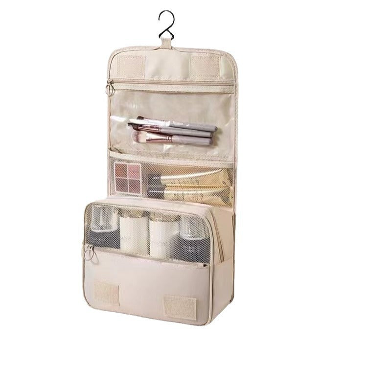 Travel Cosmetic Bag Women's Portable Large Capacity Storage Bag New Folding Cosmetic Wash Bag Skin Care Storage Bag