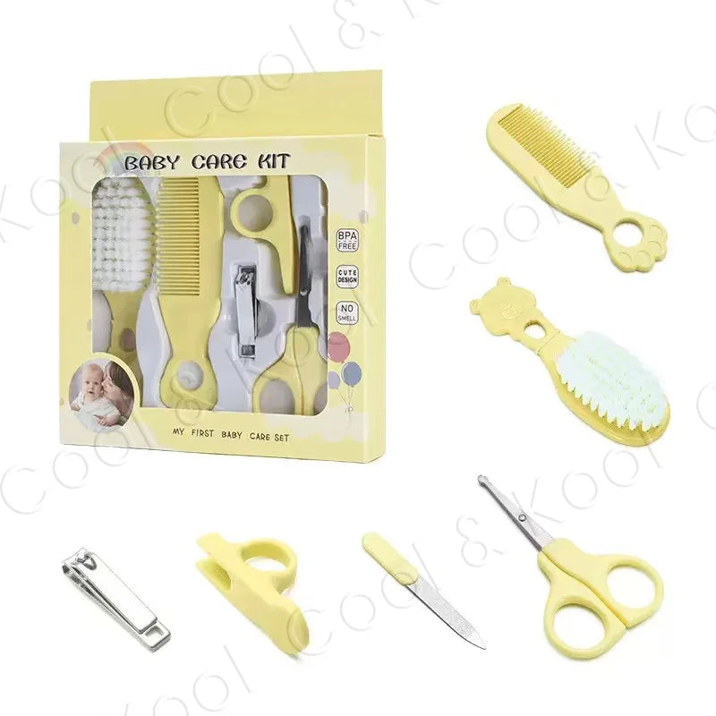 6-Piece Baby Grooming Kit Set, Complete Safe Nail & Hair Care for Newborns and Toddlers