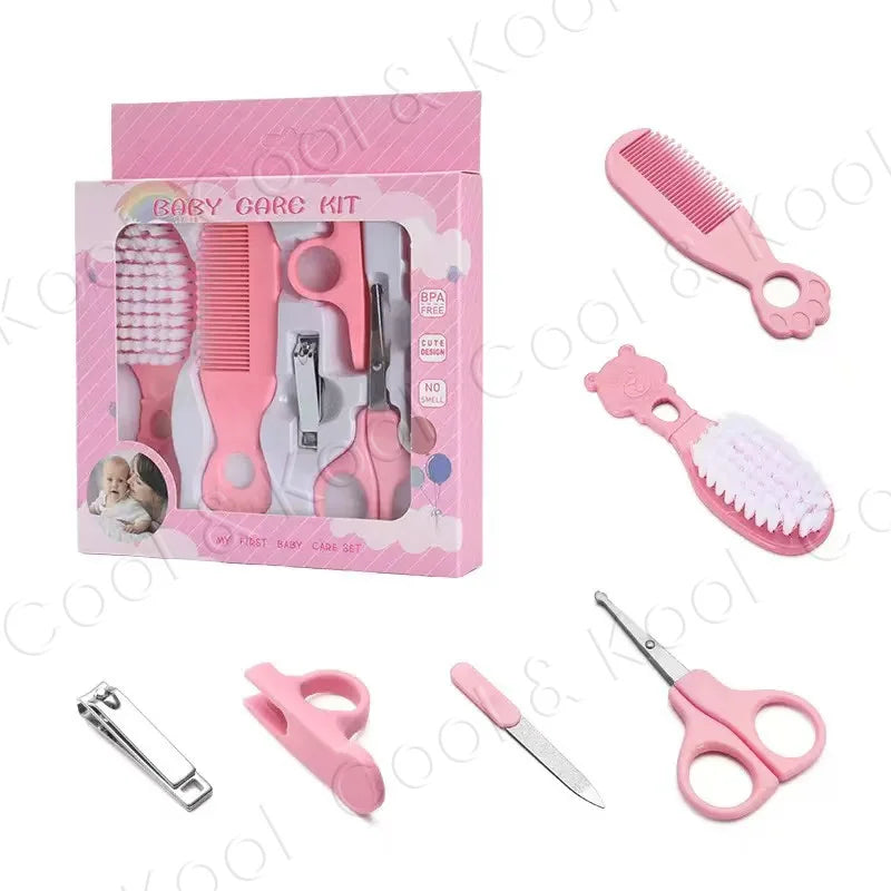 6-Piece Baby Grooming Kit Set, Complete Safe Nail & Hair Care for Newborns and Toddlers