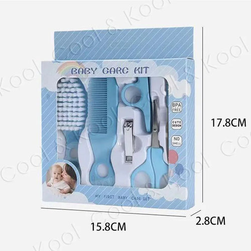 6-Piece Baby Grooming Kit Set, Complete Safe Nail & Hair Care for Newborns and Toddlers