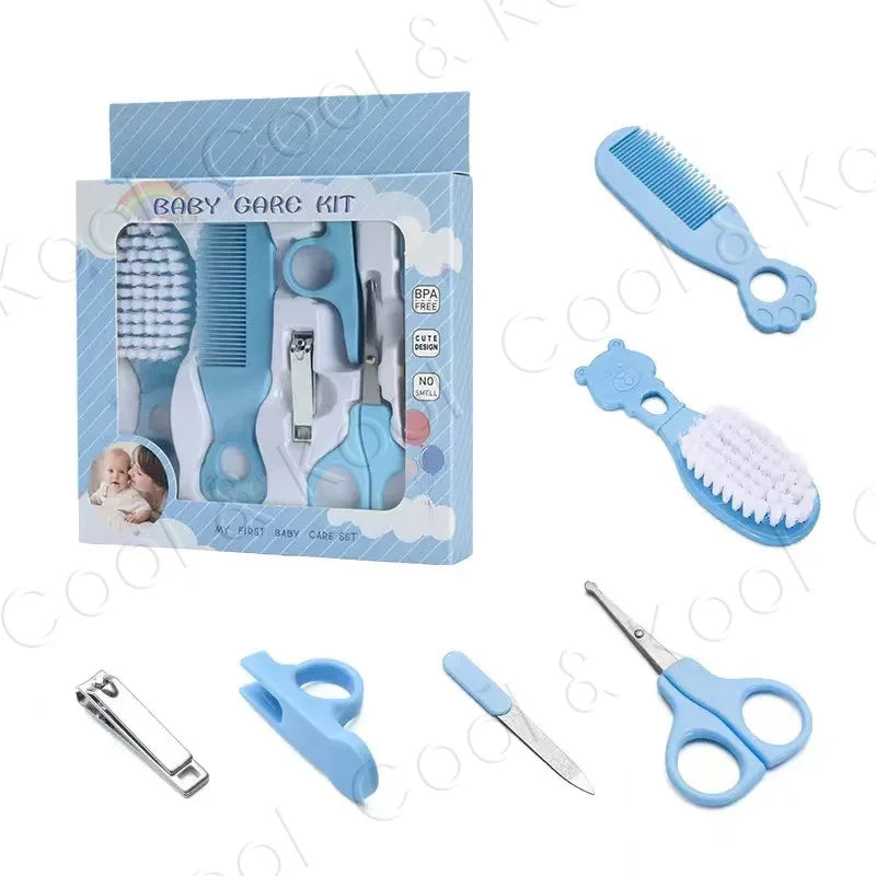 6-Piece Baby Grooming Kit Set, Complete Safe Nail & Hair Care for Newborns and Toddlers